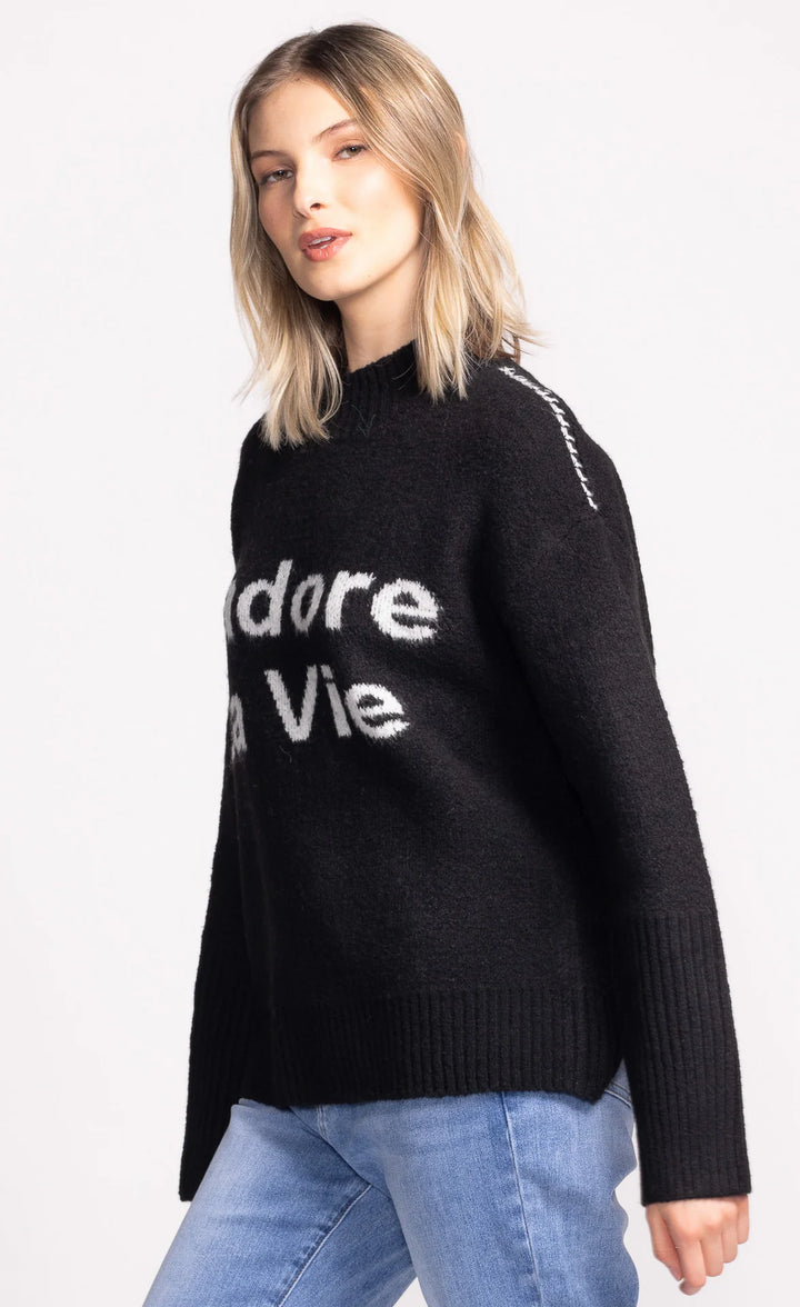 J'adore La Vie Sweater