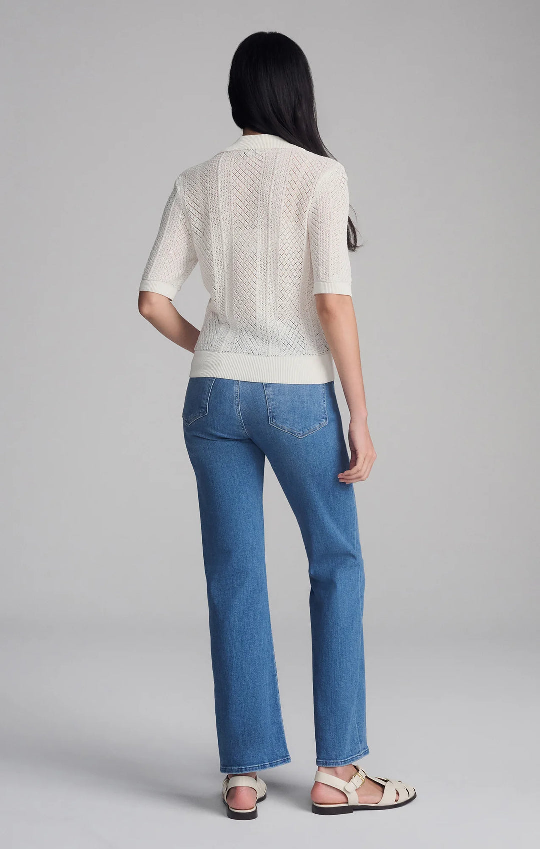 Knit Polo Sweater