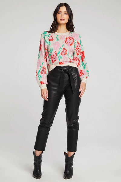 Noble Floral Sweater