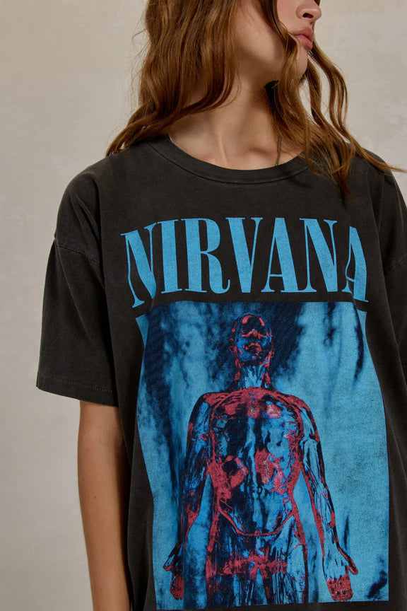 Nirvana Silver Cover Merch Tee