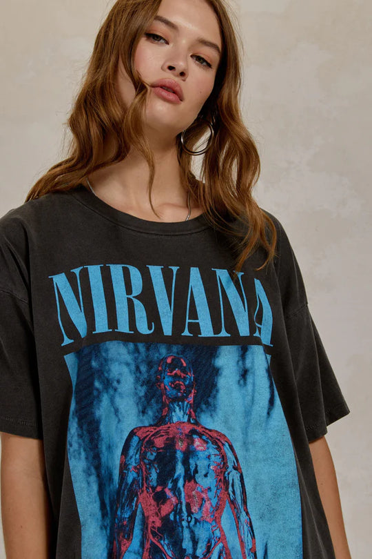 Nirvana Silver Cover Merch Tee