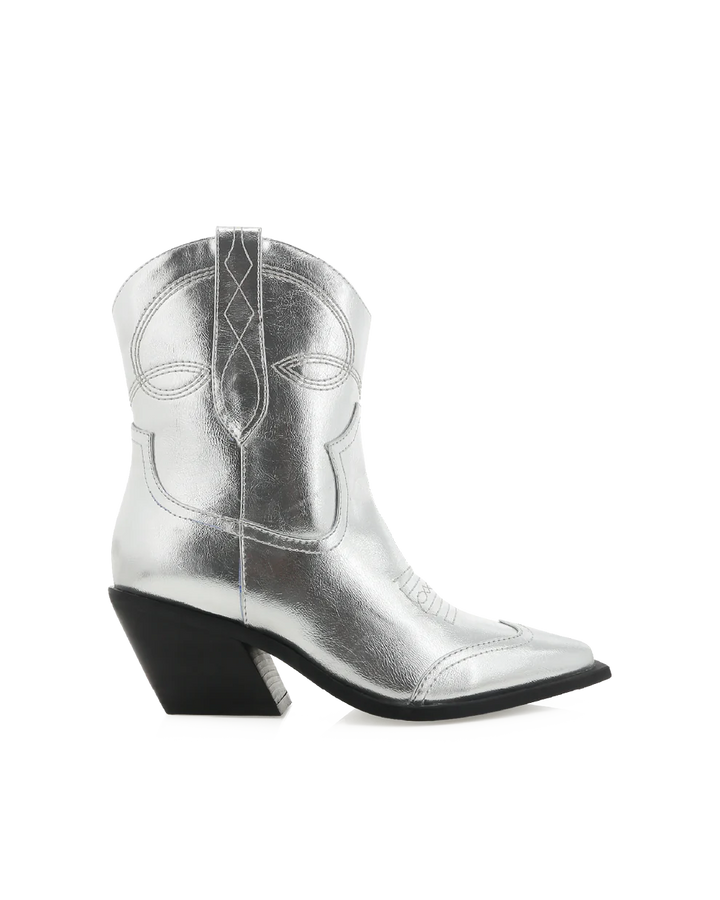 Udel Metallic Western Boot