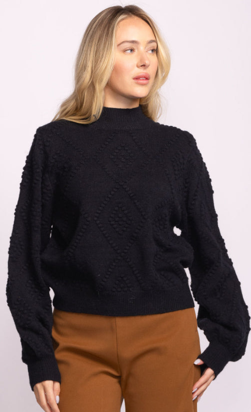 Marisa Textured Knit Sweater