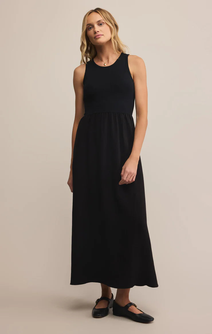 Charlotte Rib Midi Dress