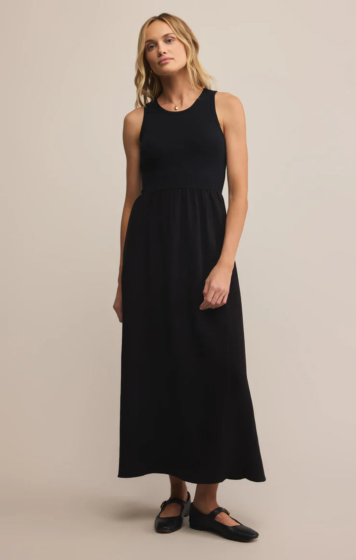 Charlotte Rib Midi Dress