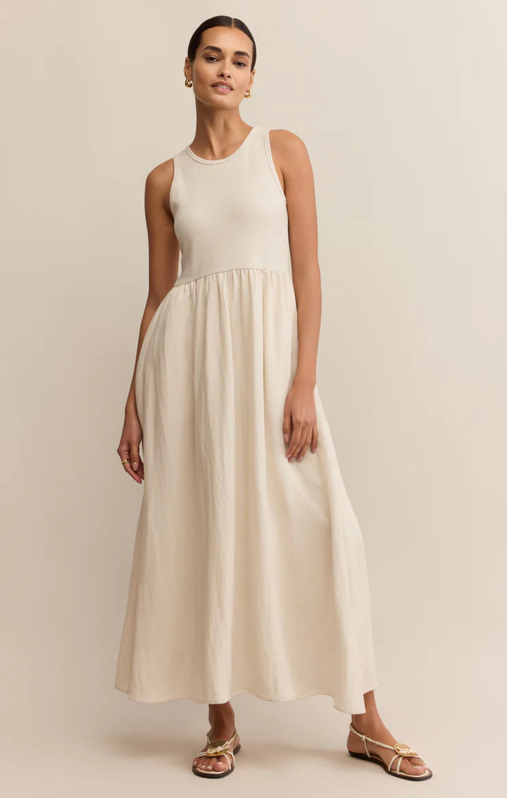 Charlotte Rib Midi Dress
