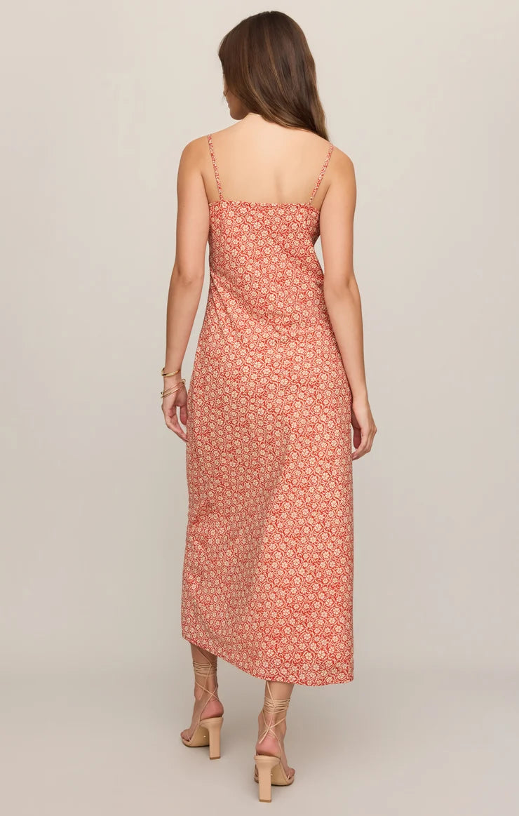 Emela Iris Floral Midi Dress