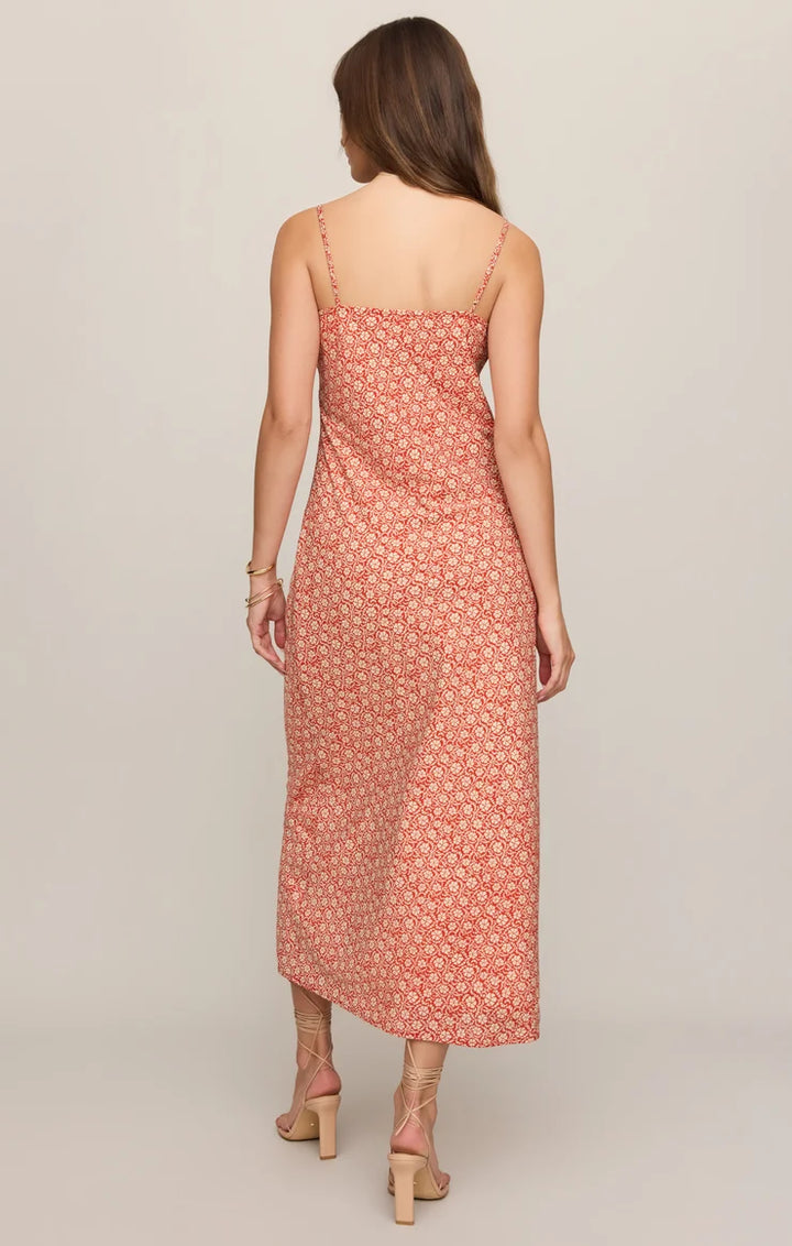 Emela Iris Floral Midi Dress