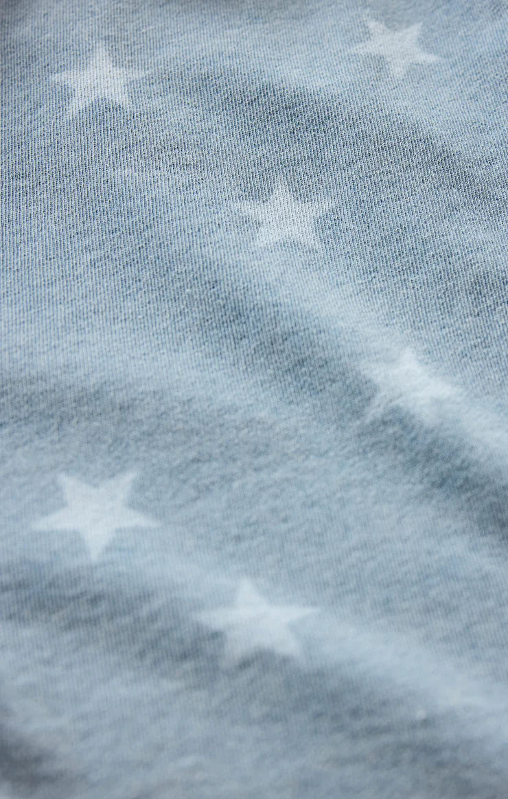 Written Stars Denim Sweatshirt