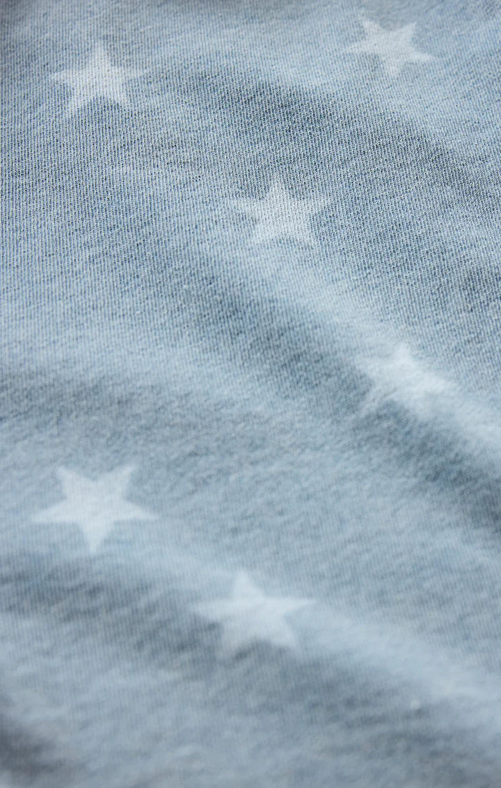 Written Stars Denim Sweatshirt