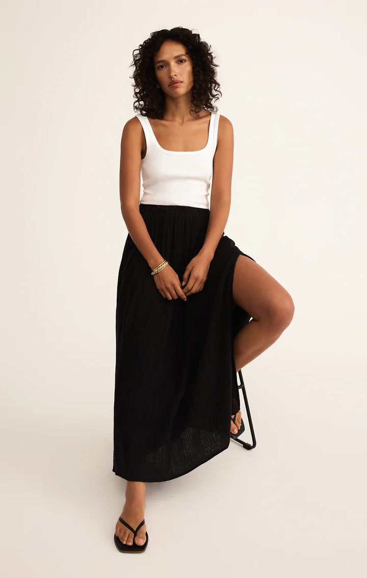 Reina Airy Midi Skirt