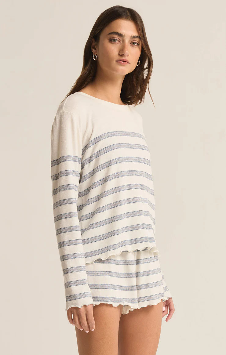 Hometown Stripe Long Sleeve Top