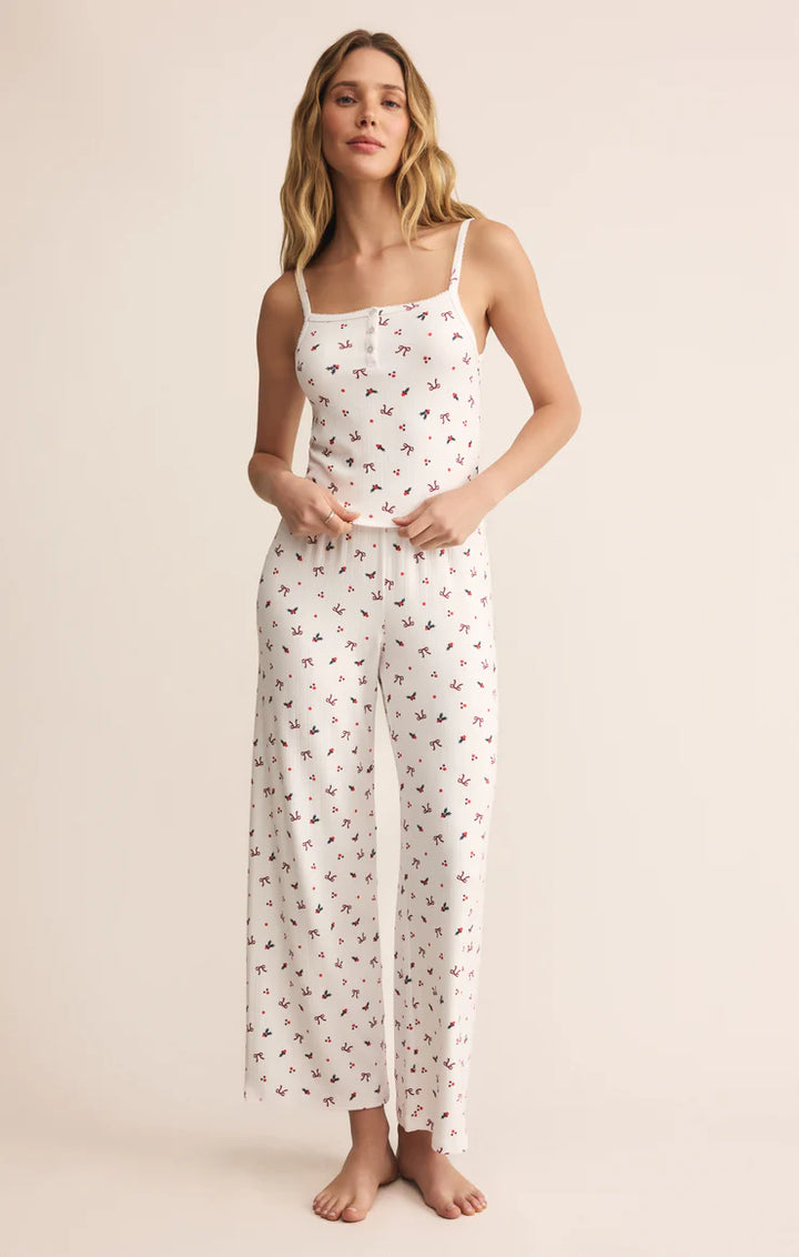 Luxe Holly Pointelle Lounge Set