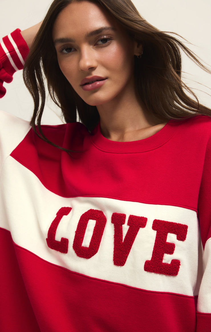 Oversized Love Sweatshirt