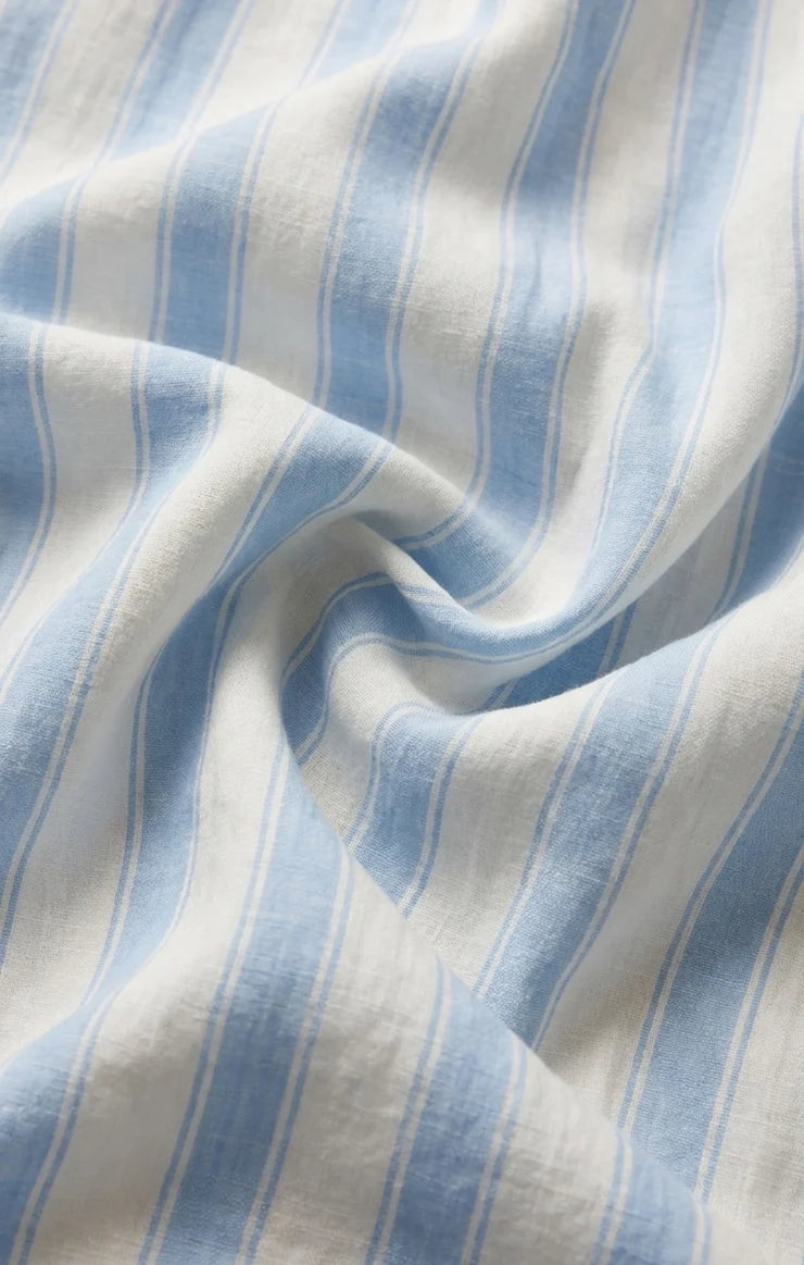 The Perfect Linen Striped Top