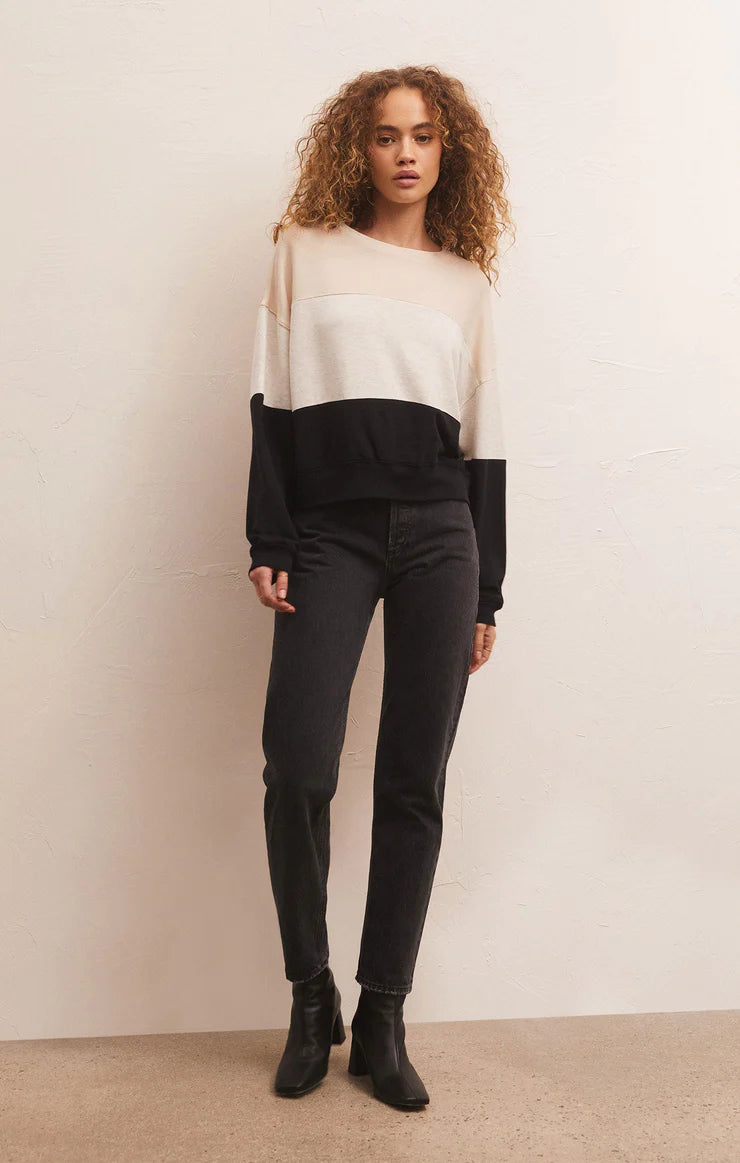 Color Block Sweatshirt