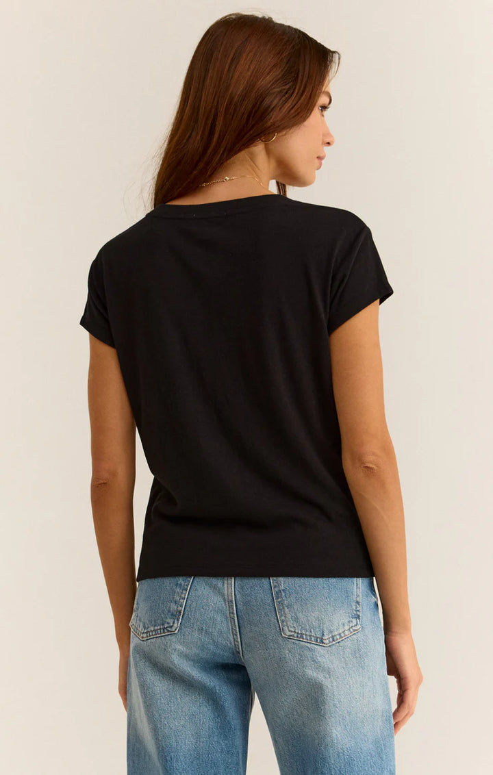 Modern Tri Blend V Neck Tee