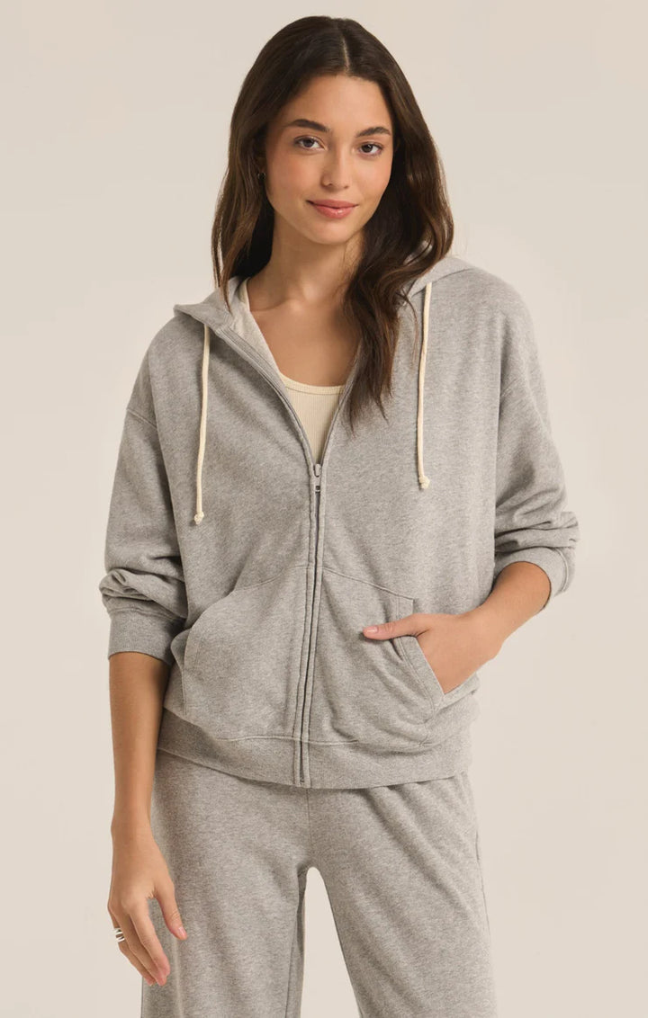 Academy French Terry Zip Up Hoodie