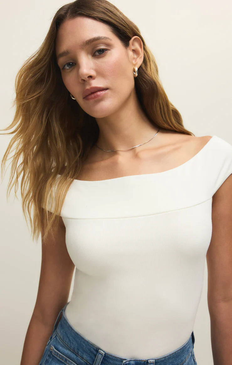 Second Skin Off Shoulder Top