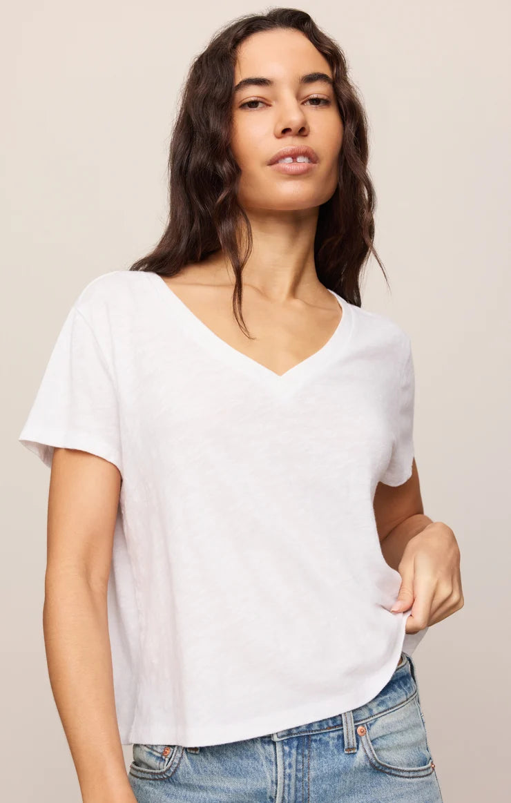 Nomad Slub V-Neck Tee