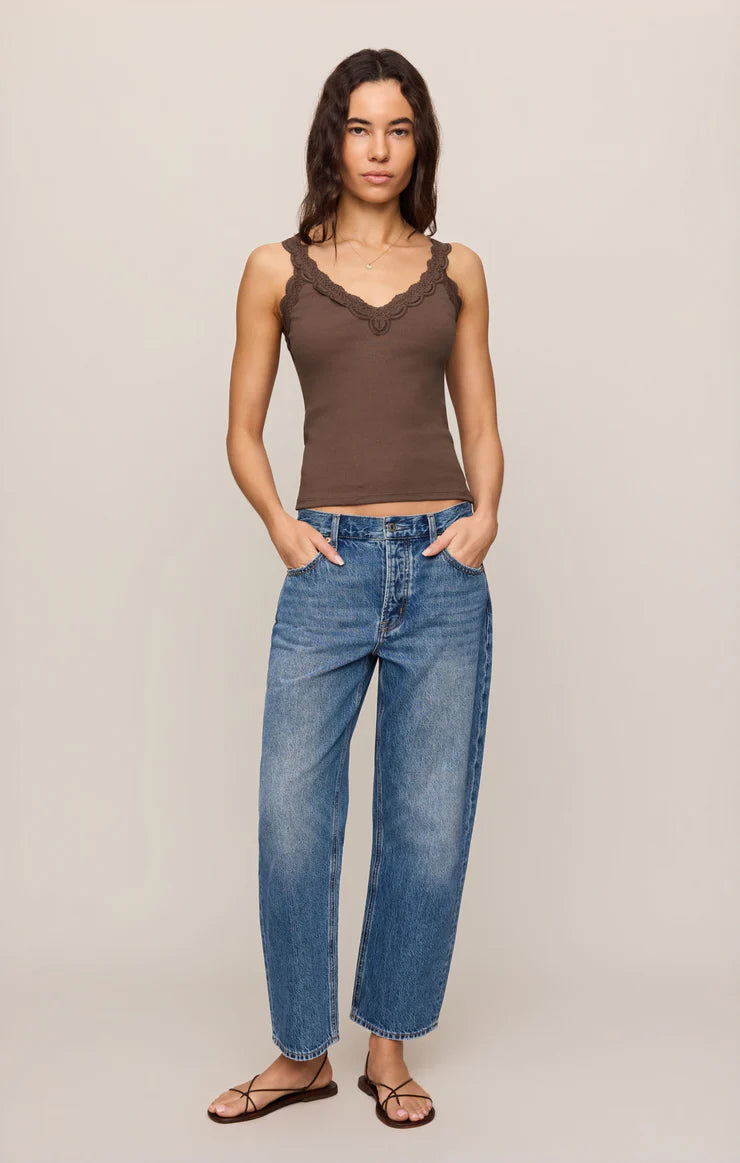 Eve Lace Trim Tank