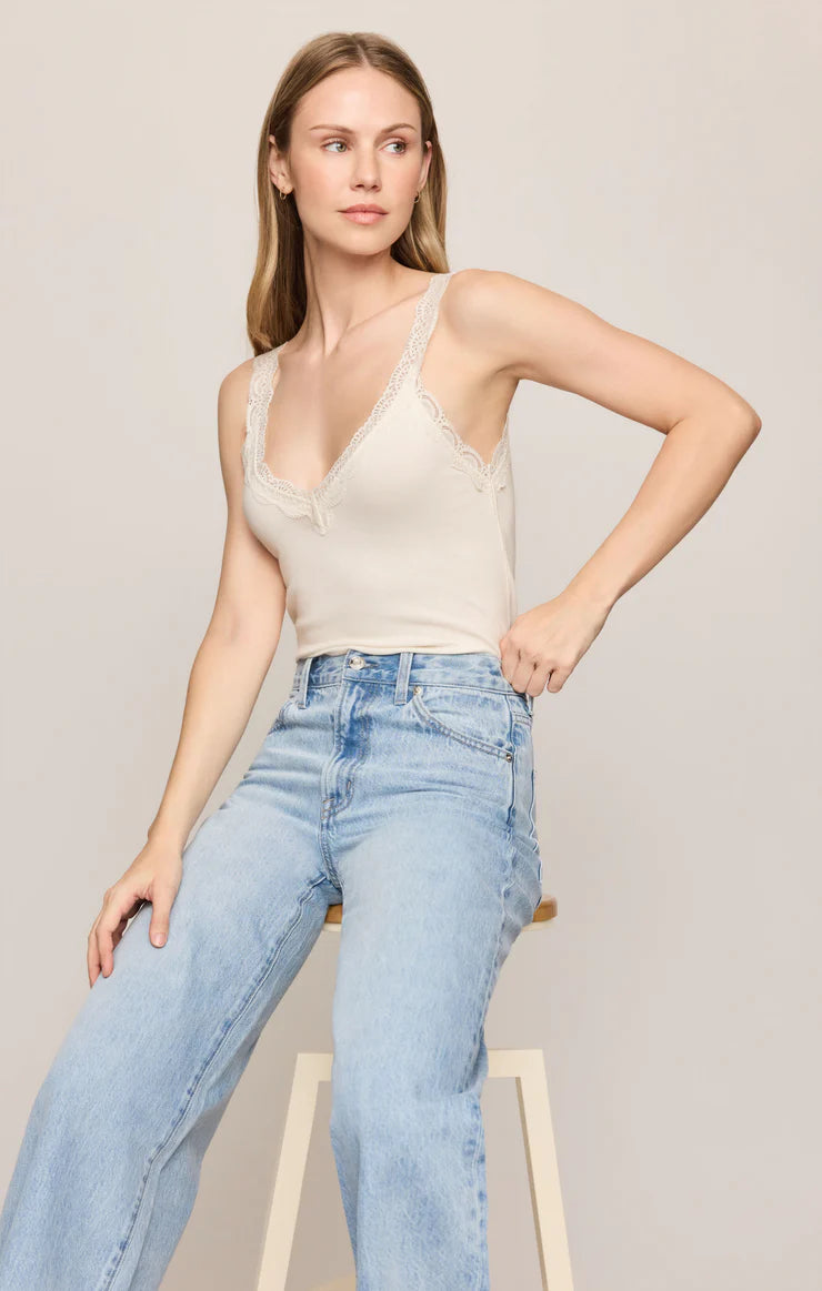 Eve Lace Trim Tank