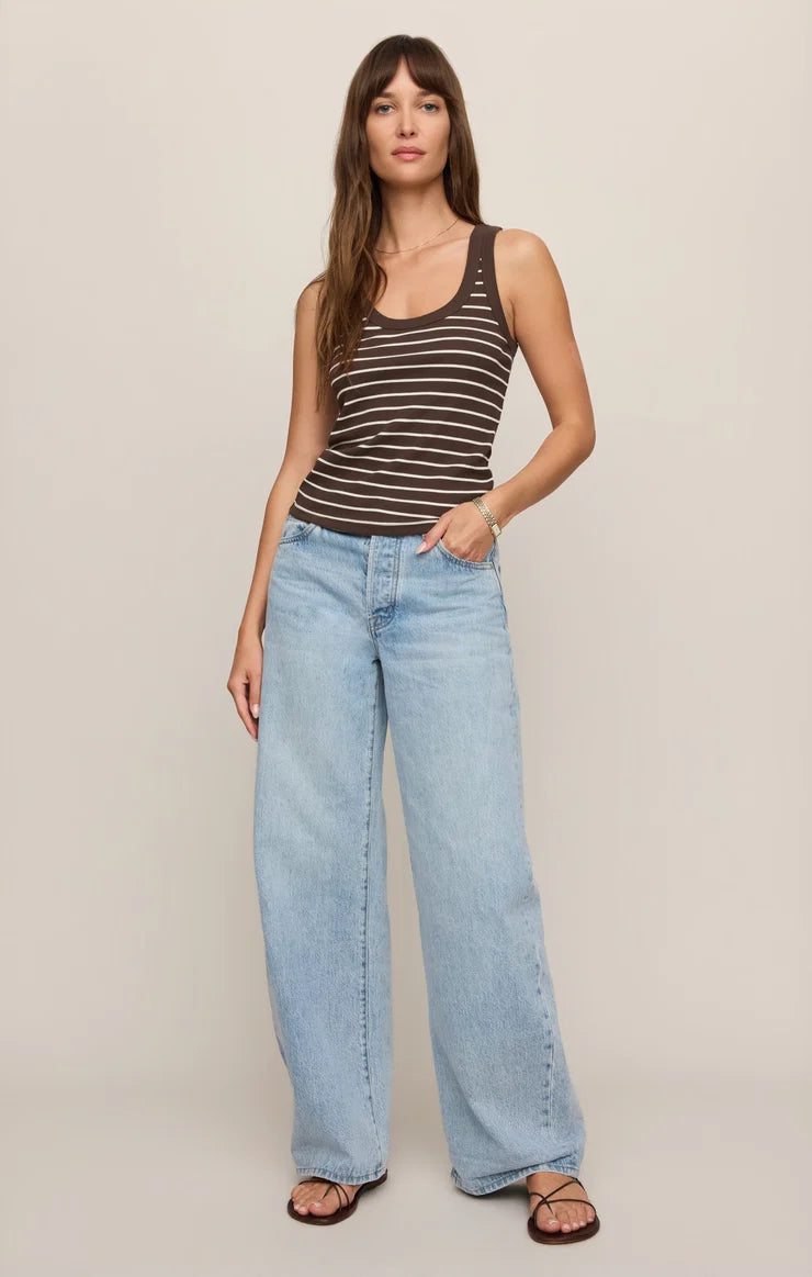 Rowe Striped Scoop Tank