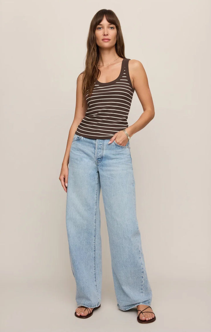 Rowe Striped Scoop Tank