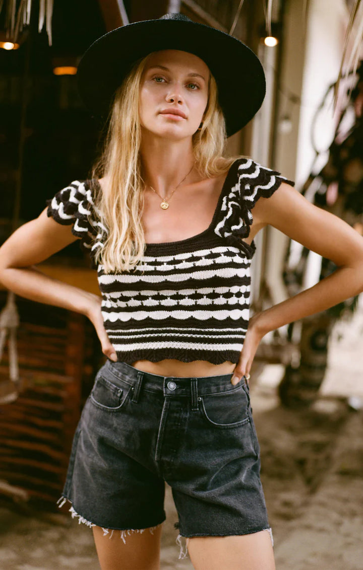 Noella Crochet Top