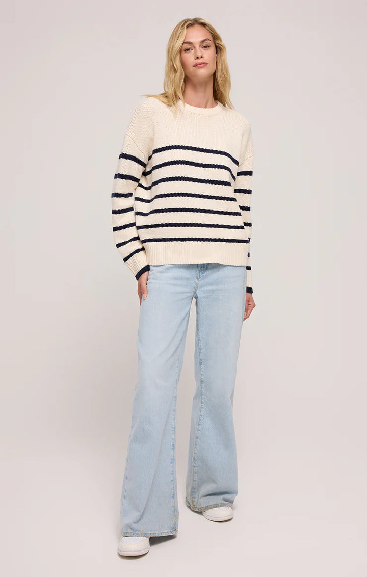 Boyfriend Stripe Sweater