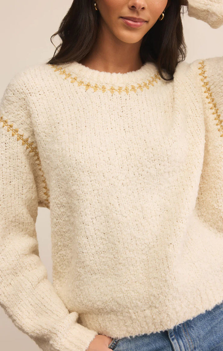 Romnie Whipstitch Sweater
