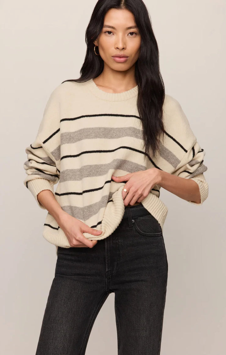 Cirrus Stripe Sweater