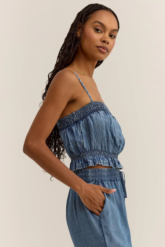 Rivina Chambray Tank