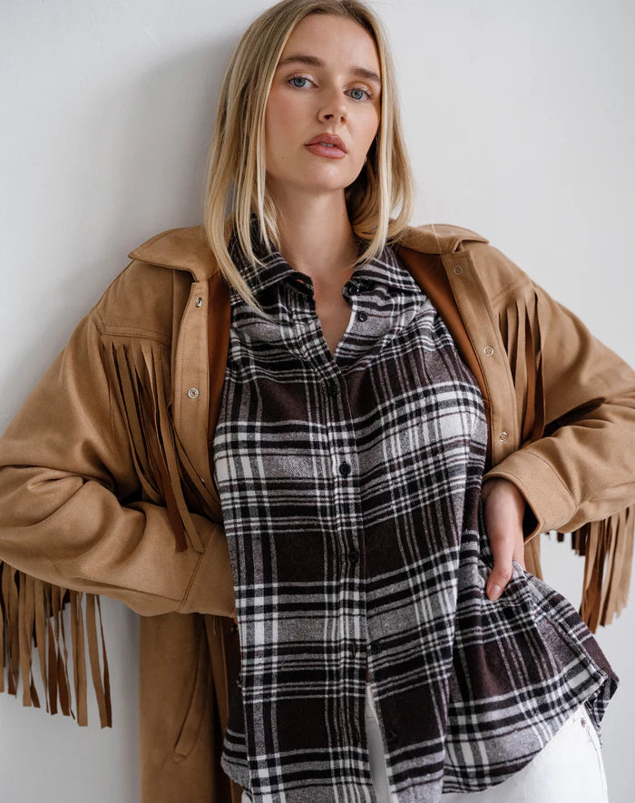 Plaid Button Up Shirt
