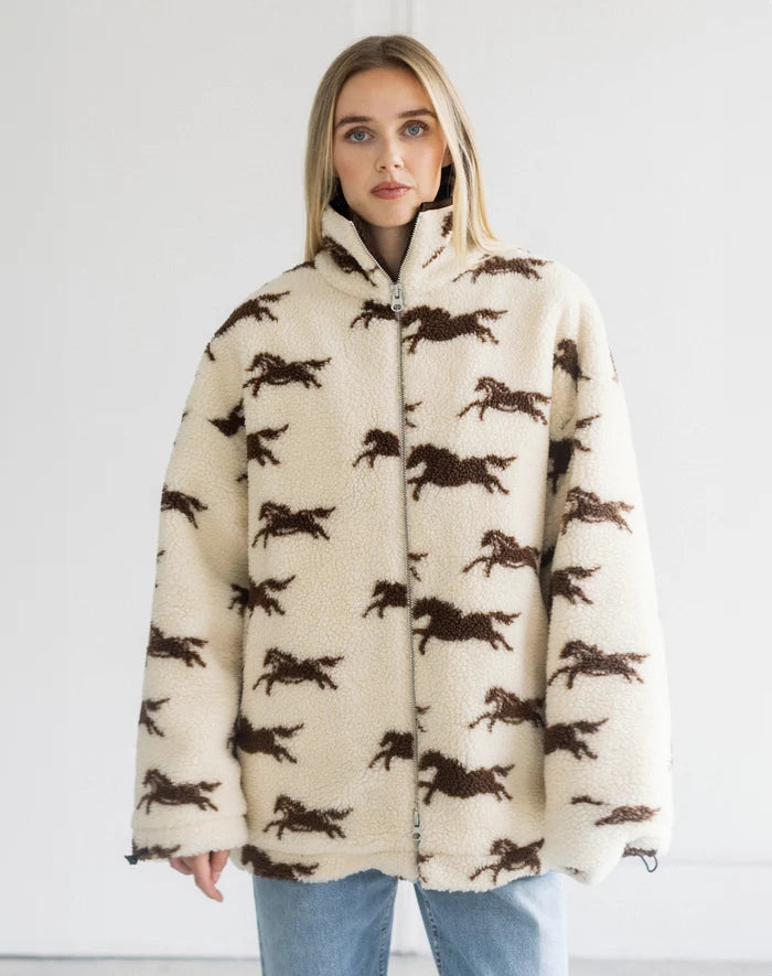Wild Horse Long Sherpa Coat