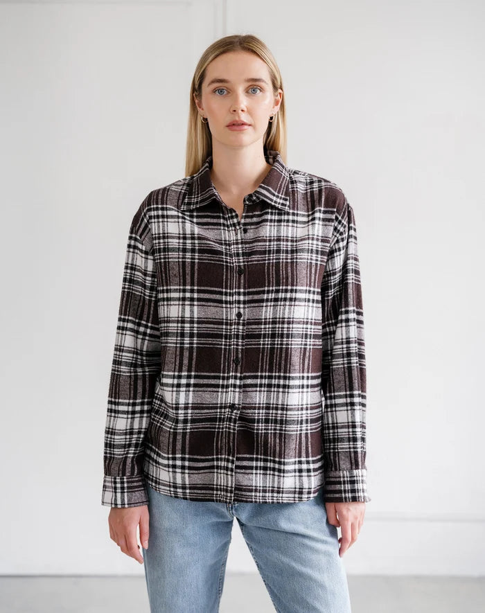 Plaid Button Up Shirt