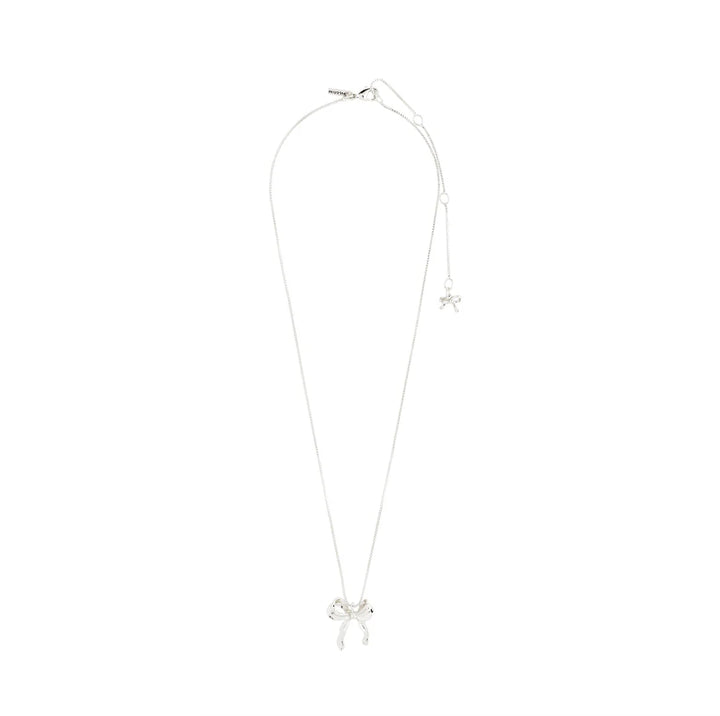 Cassian Recycled Bow Pendant Necklace