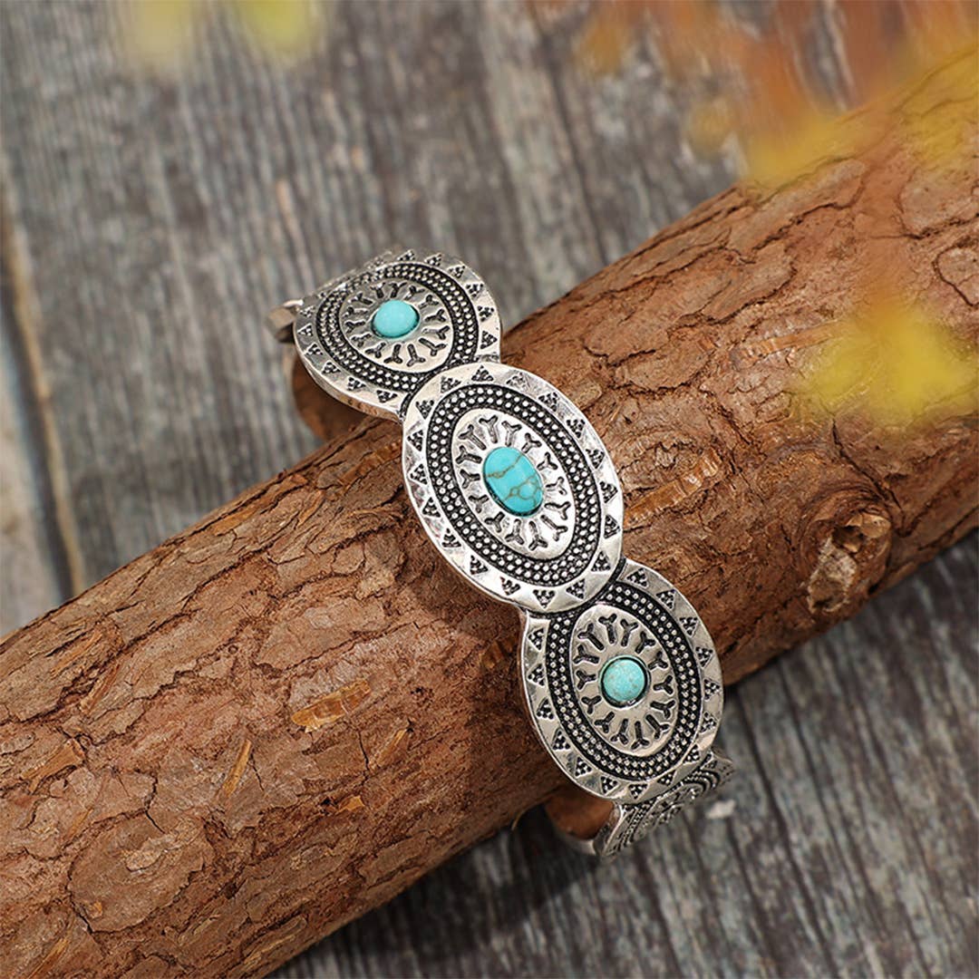Turquoise Oval Bracelet