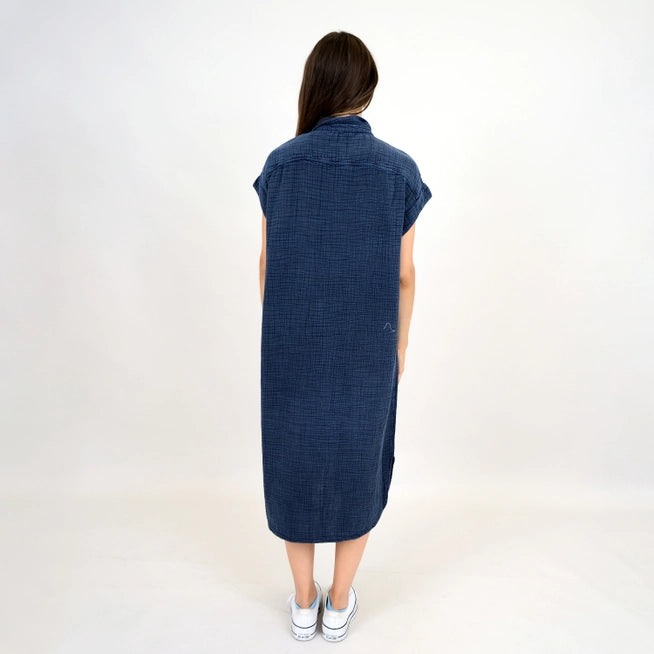 Aira Gauze Shirt Dress