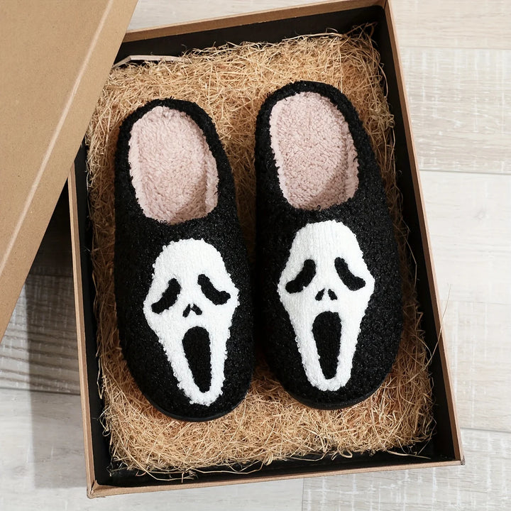 Ghost Face Slippers