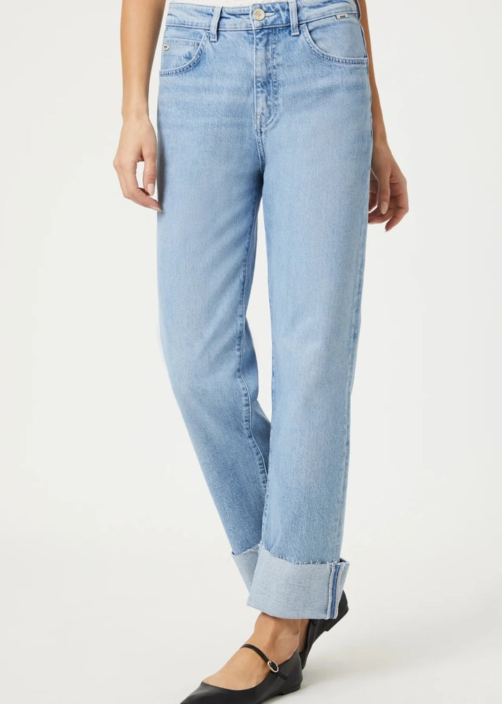 Savannah Cuffed Straight Leg Jeans