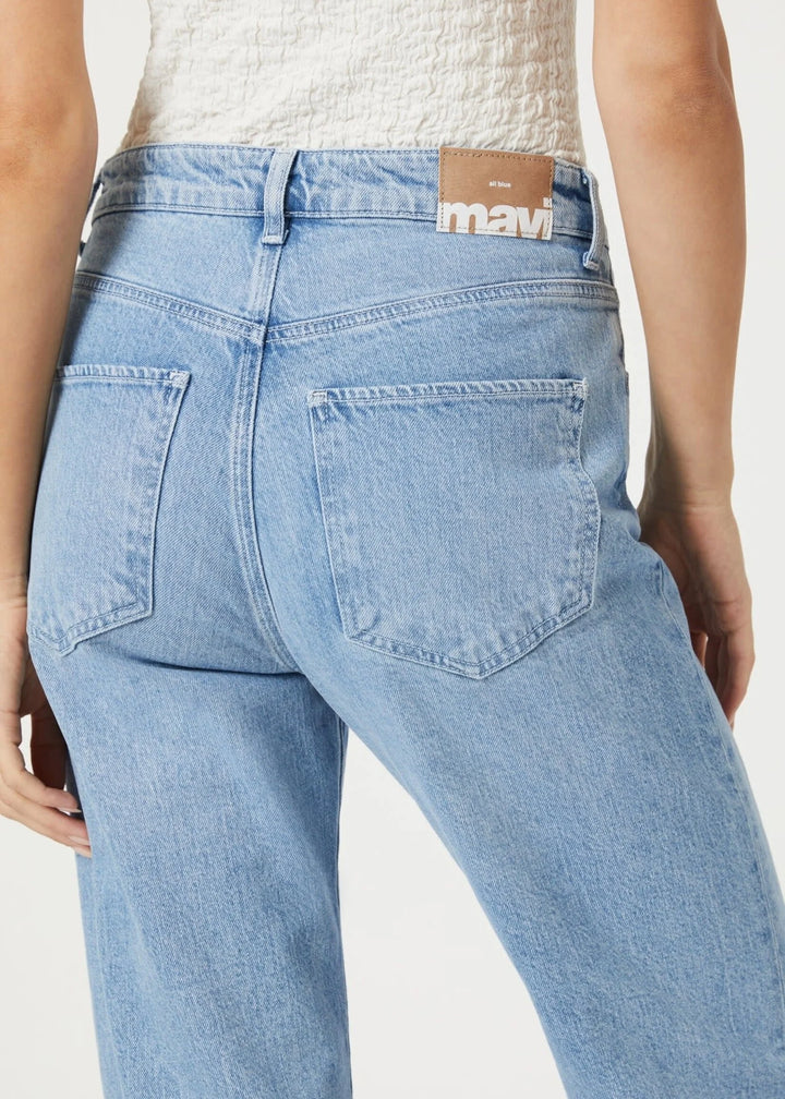 Savannah Cuffed Straight Leg Jeans