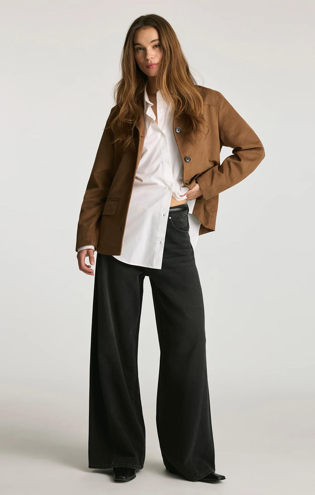 Oversized Button-Up Shirt