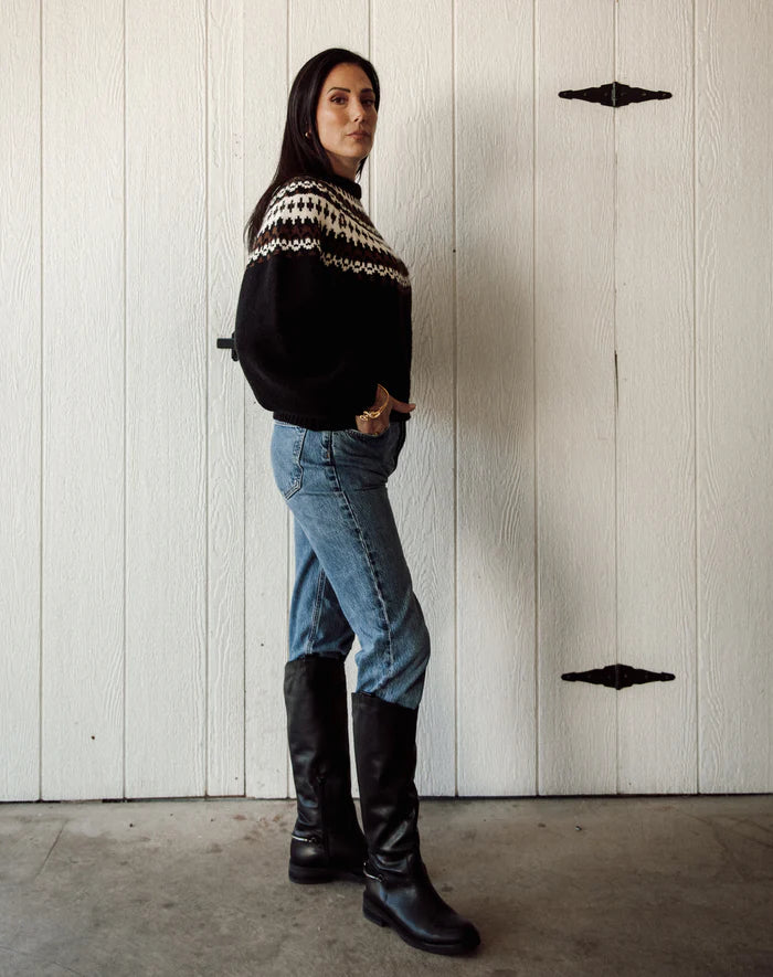 Fair Isle Jacquard Sweater