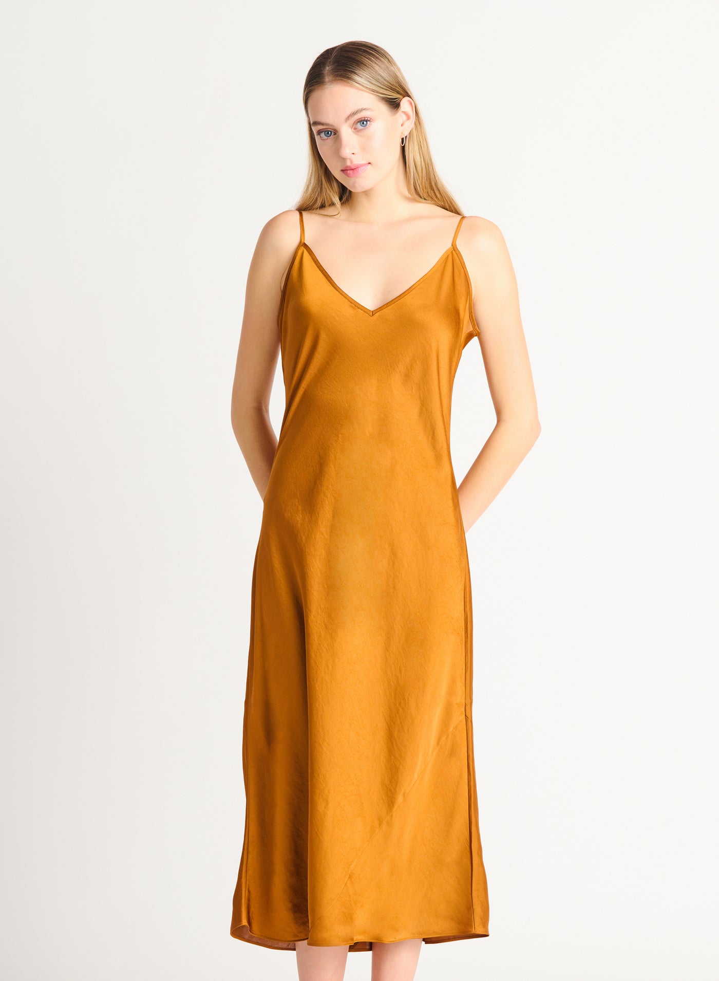 Raquel Satin Slip Dress