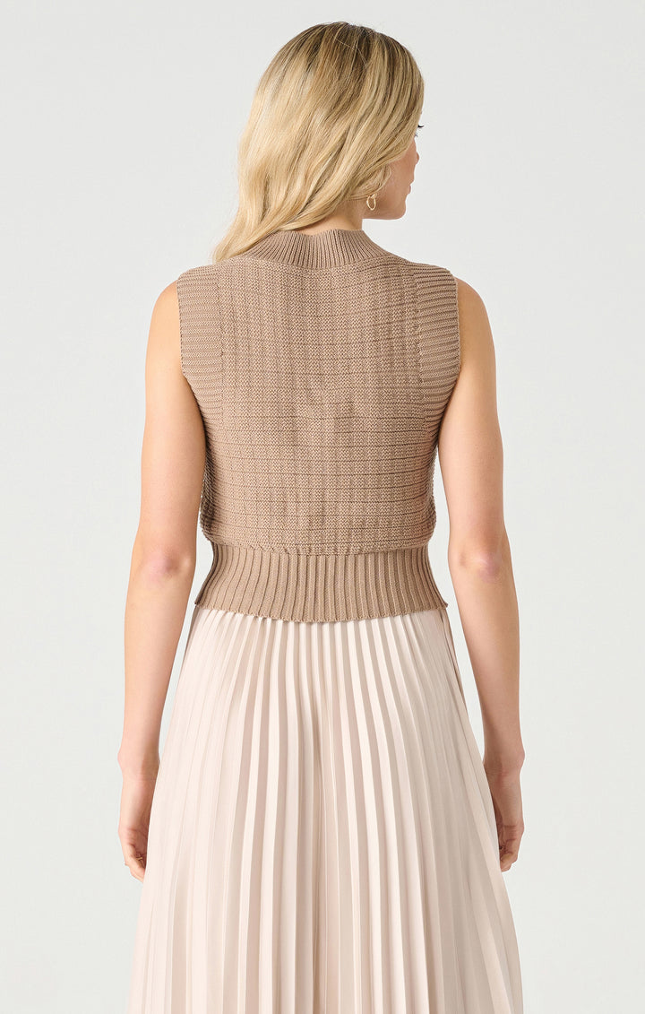 Victoria Textured Stitch Sweater Tank