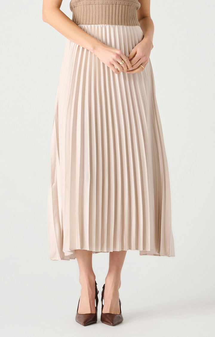 Katie Pleated Midi Skirt