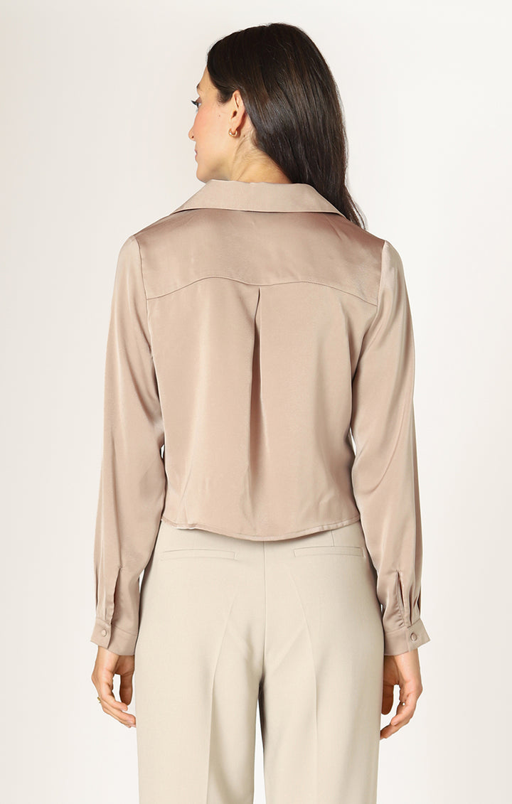 Monica Satin Blouse