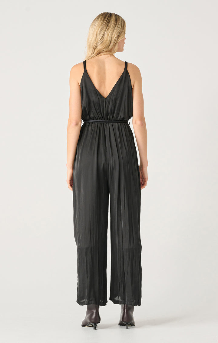 Gaye Satin Wrap Jumpsuit