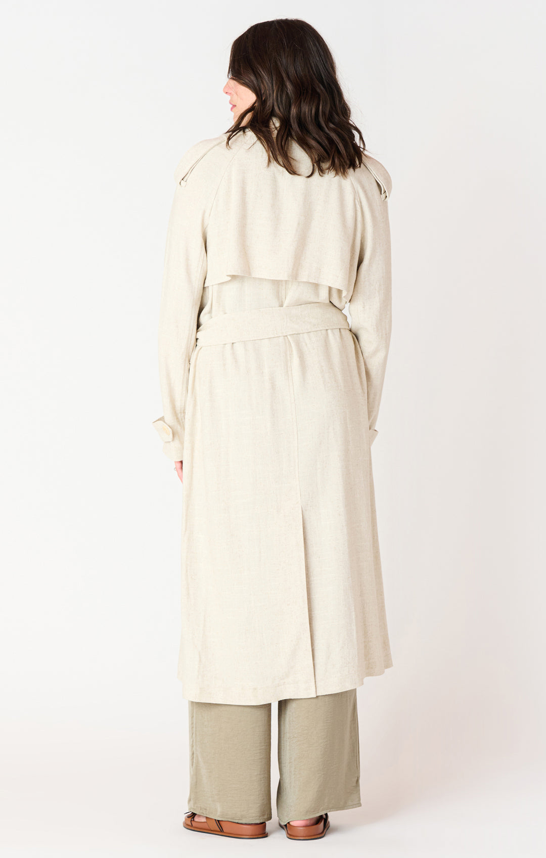 Suki Linen Trench